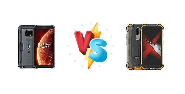 Blackview BV4900 vs Doogee S58 Pro