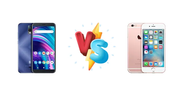 BLU View 3 vs Apple iPhone 6s