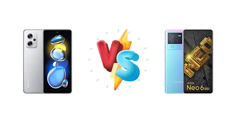 Xiaomi Redmi Note 11T Pro+ vs vivo iQOO Neo 6