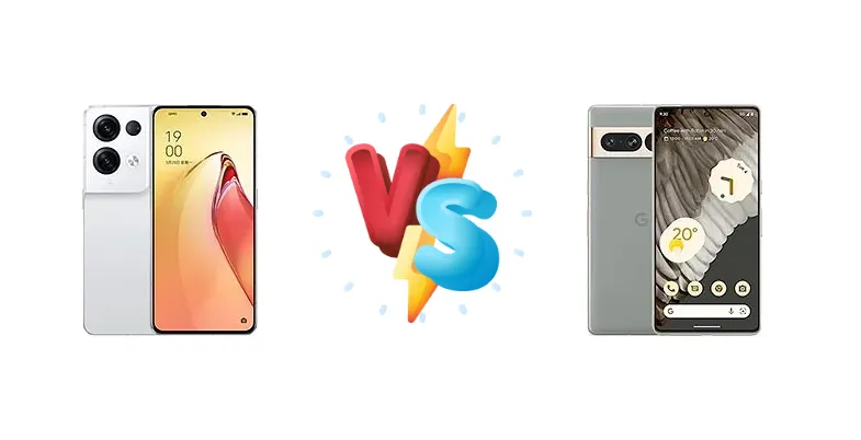 Fast Charge vs. AI Smarts: Oppo Reno8 Pro+ vs. Google Pixel 7 Pro