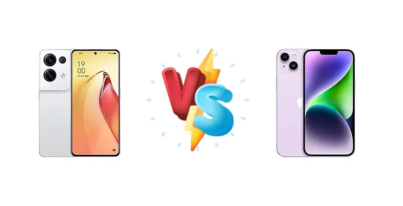 Fast Charging vs. Ecosystem: Oppo Reno8 Pro+ vs. Apple iPhone 14 Plus