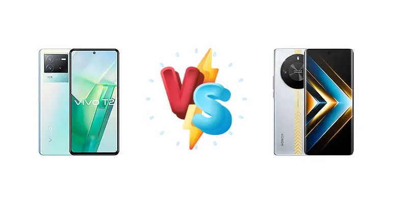 vivo T2 (China) vs Honor X50 GT