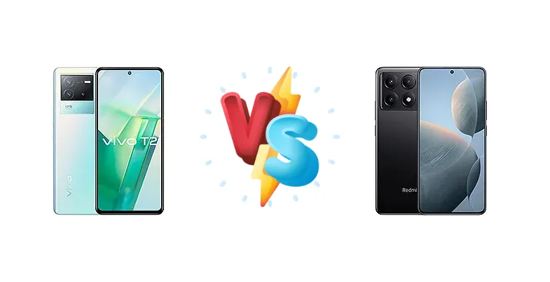 vivo T2 (China) vs Xiaomi Redmi K70E
