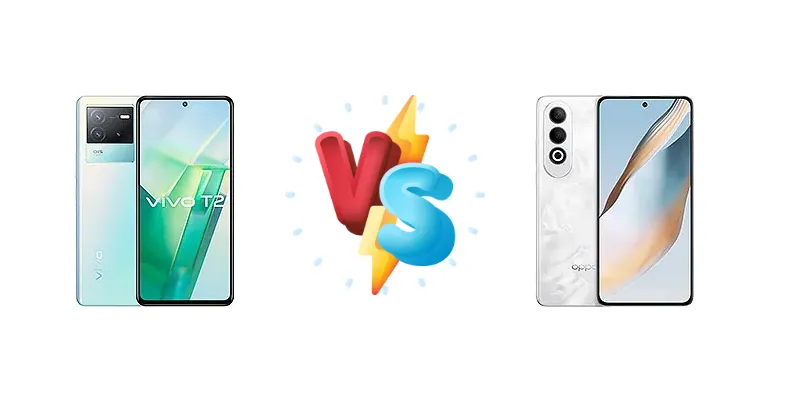 vivo T2 (China) vs Oppo K12 Plus