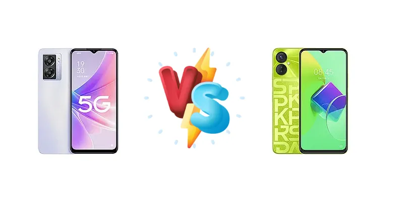 Oppo A57 vs Tecno Spark 9 Pro