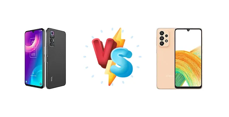 TCL 30+ vs Samsung Galaxy A33 5G