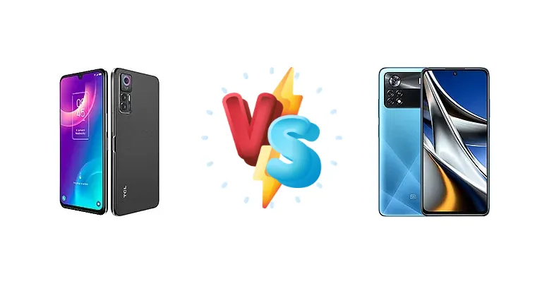 TCL 30+ vs Xiaomi Poco X4 Pro 5G