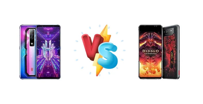 ZTE nubia RedMagic 7 vs Asus ROG Phone 6 Diablo Immortal Edition