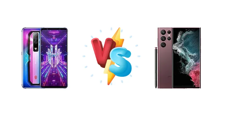 ZTE nubia RedMagic 7 vs Samsung Galaxy S22 Ultra 5G