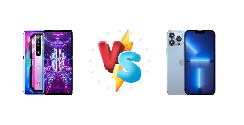 ZTE nubia RedMagic 7 vs Apple iPhone 13 Pro Max