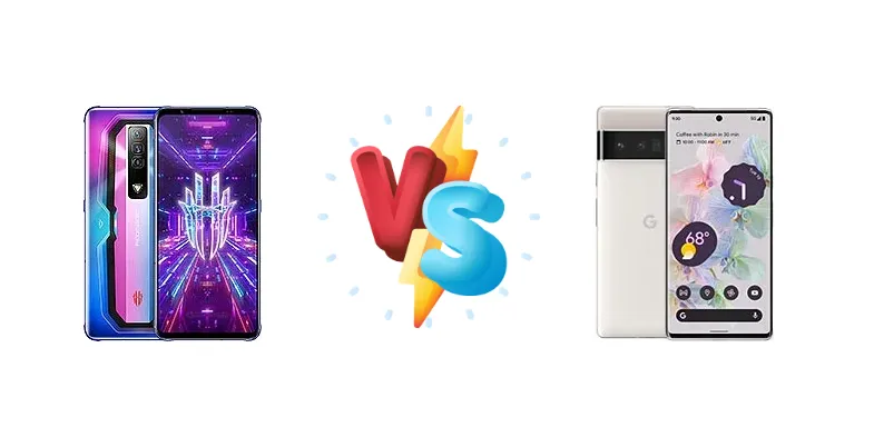 ZTE nubia RedMagic 7 vs Google Pixel 6 Pro
