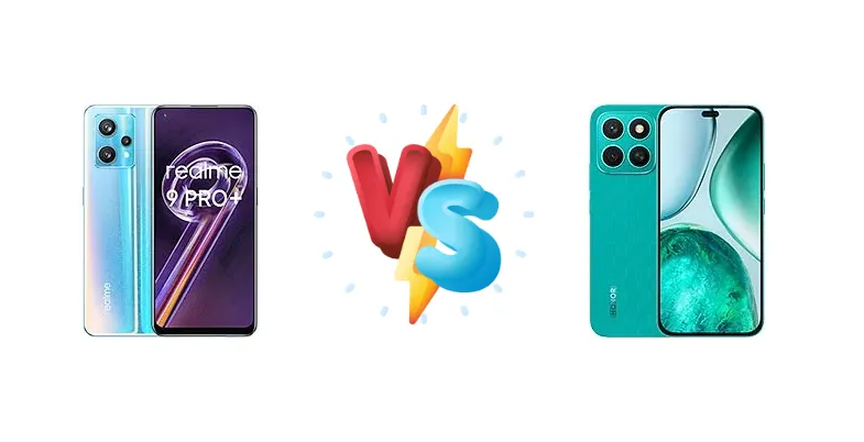 Realme 9 Pro+ vs Honor X8c