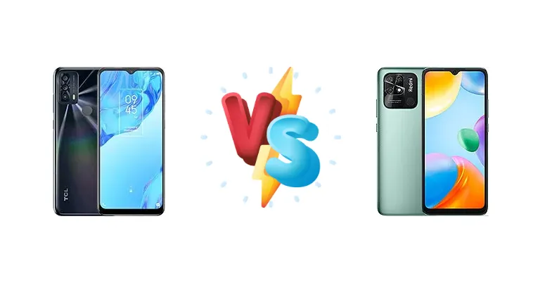 TCL 20B vs Xiaomi Redmi 10C