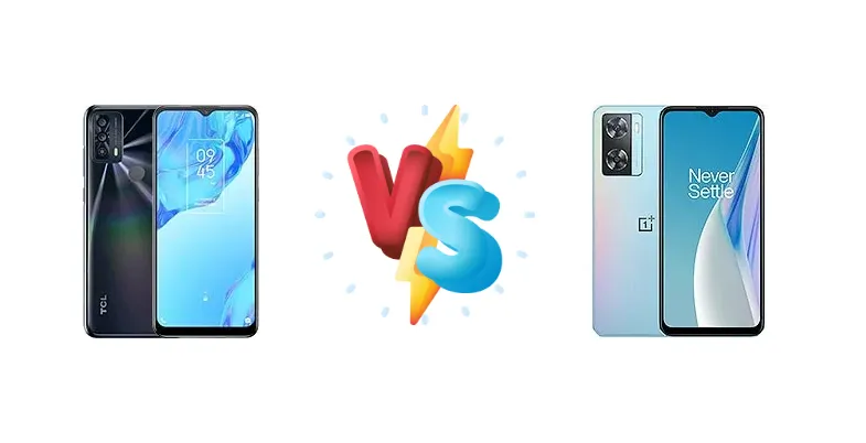 TCL 20B vs OnePlus Nord N20 SE