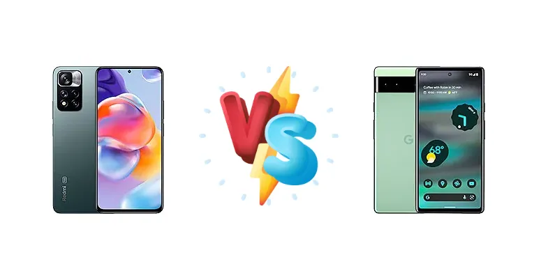 Pixel 6a vs Redmi Note 11 Pro+ 5G: Tensor's Smarts vs. 120W Charging