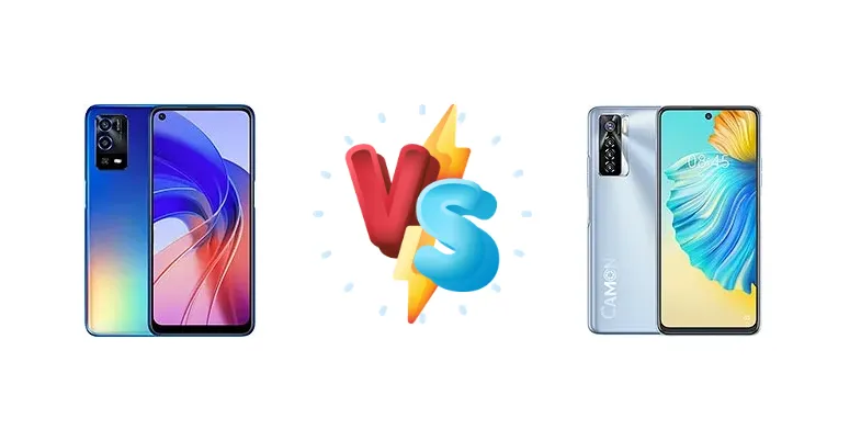 Oppo A55 vs Tecno Camon 17 Pro