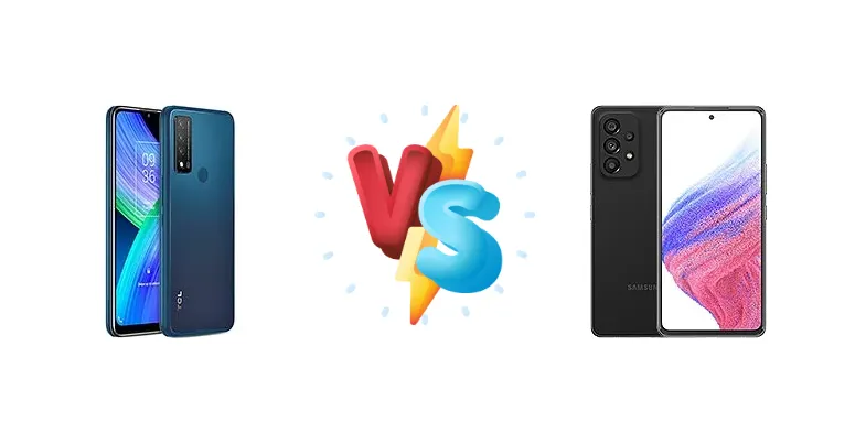 TCL 20 R 5G vs Samsung Galaxy A53 5G