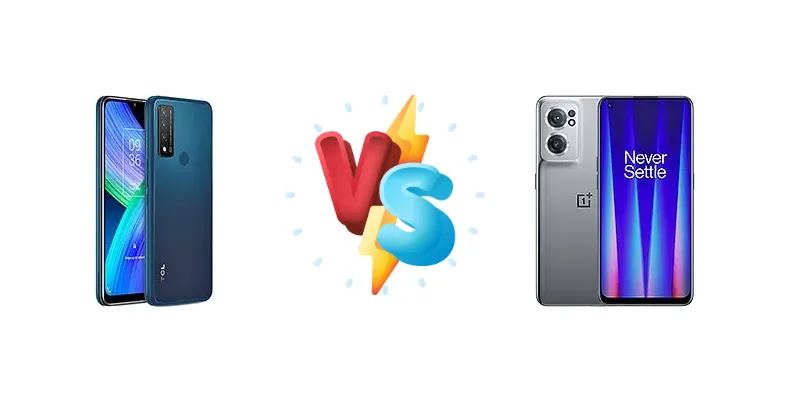 TCL 20 R 5G vs OnePlus Nord CE 2 5G
