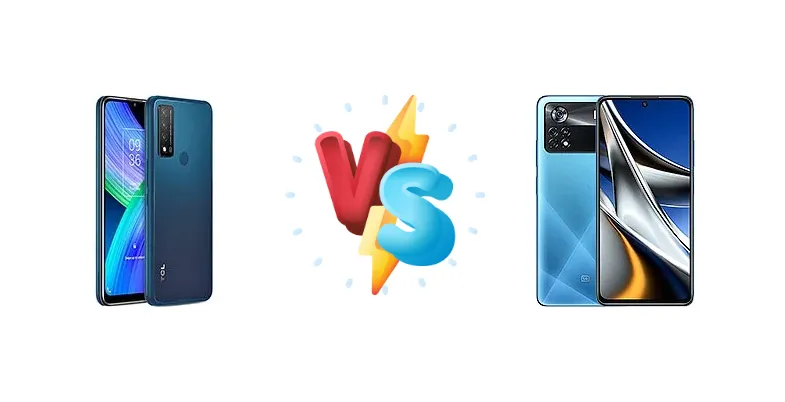 TCL 20 R 5G vs Xiaomi Poco X4 Pro 5G