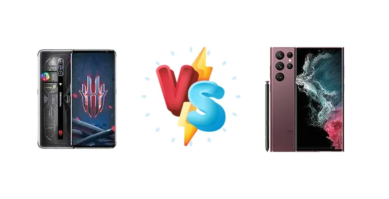ZTE nubia RedMagic 6s Pro vs Samsung Galaxy S22 Ultra 5G
