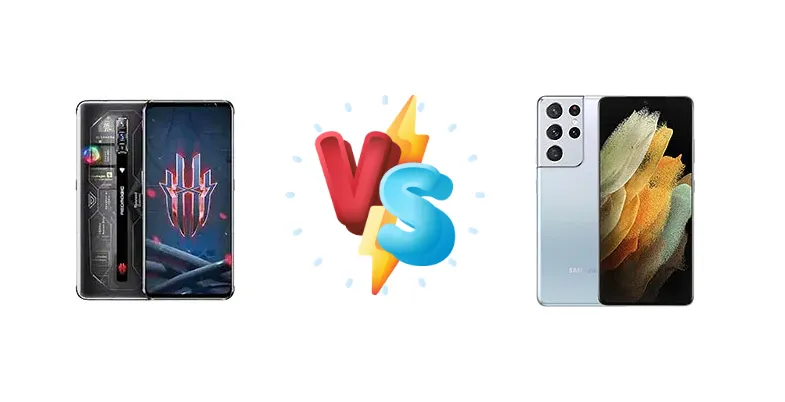 ZTE nubia RedMagic 6s vs Samsung Galaxy S21 Ultra 5G
