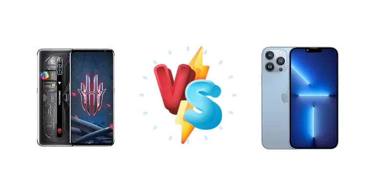 ZTE nubia RedMagic 6s vs Apple iPhone 13 Pro Max
