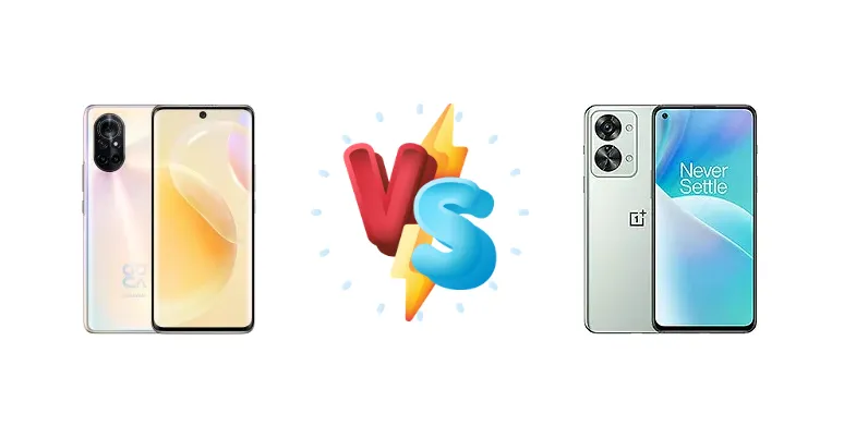 Huawei nova 8 vs OnePlus Nord 2T