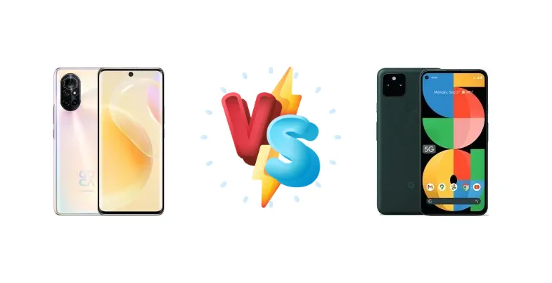 Huawei nova 8 vs Google Pixel 5a 5G