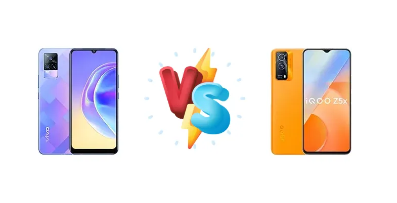 vivo Y73 vs vivo iQOO Z5x