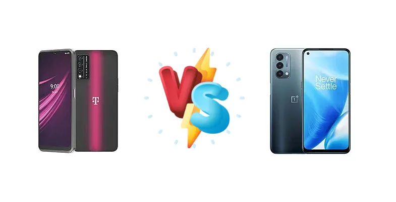 T-Mobile REVVL V+ 5G vs OnePlus Nord N200 5G
