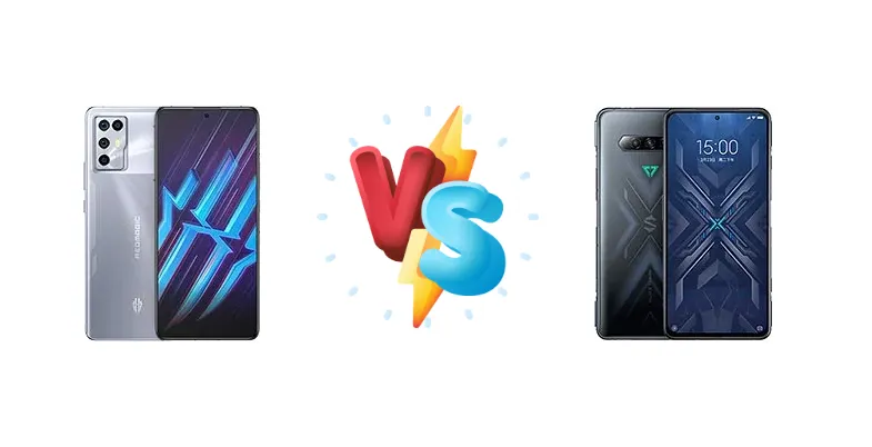 ZTE nubia RedMagic 6R vs Xiaomi Black Shark 4 Pro