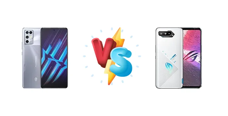 ZTE nubia RedMagic 6R vs Asus ROG Phone 5s
