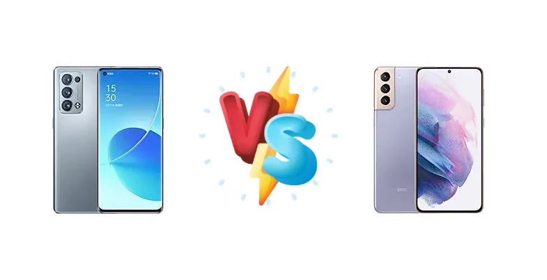 Oppo Reno6 Pro+ 5G vs Samsung Galaxy S21+ 5G
