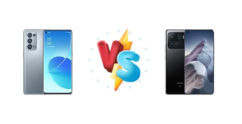Oppo Reno6 Pro+ 5G vs Xiaomi Mi 11 Ultra