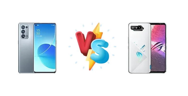 Oppo Reno6 Pro+ 5G vs Asus ROG Phone 5s