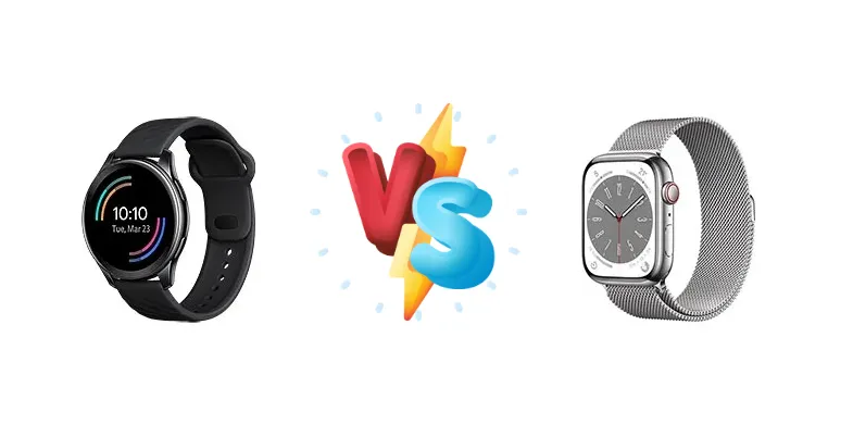 OnePlus Watch vs Apple Watch Series 8