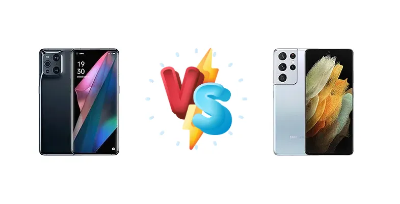 Oppo Find X3 vs Samsung Galaxy S21 Ultra 5G