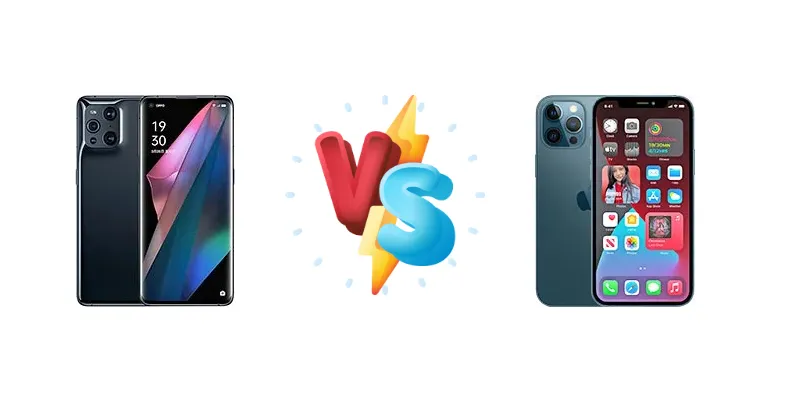 Oppo Find X3 vs Apple iPhone 12 Pro Max