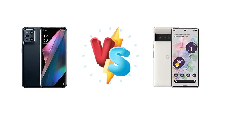 Oppo Find X3 vs Google Pixel 6 Pro