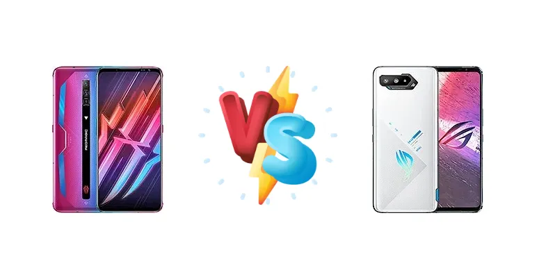ZTE nubia RedMagic 6 vs Asus ROG Phone 5s