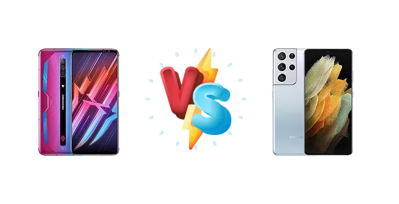 ZTE nubia RedMagic 6 vs Samsung Galaxy S21 Ultra 5G