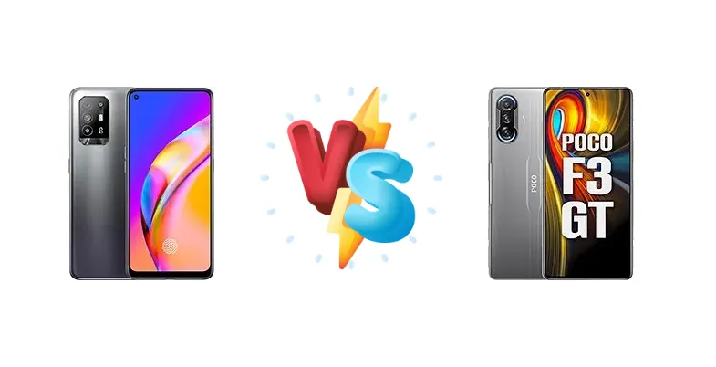 Oppo F19 Pro+ 5G vs Xiaomi Poco F3 GT