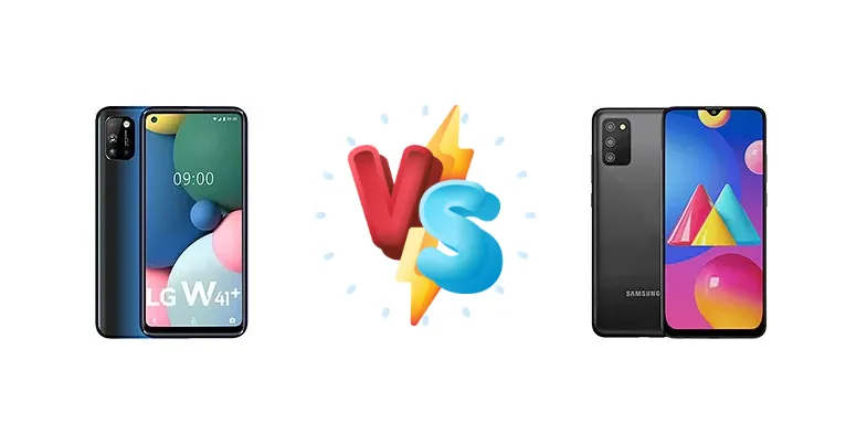 LG W41+ vs Samsung Galaxy M02s