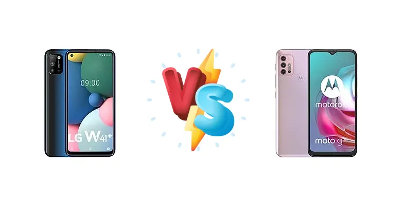 LG W41+ vs Motorola Moto G30