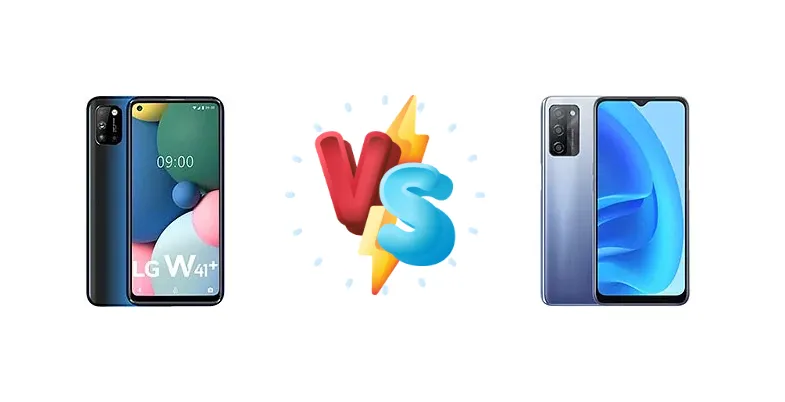 LG W41+ vs Oppo A55s
