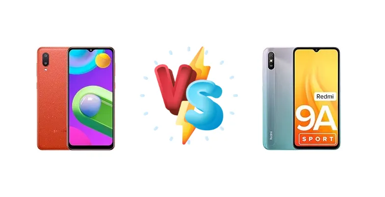 Samsung Galaxy M02 vs Xiaomi Redmi 9A Sport