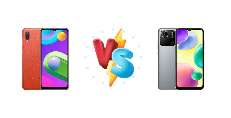 Samsung Galaxy M02 vs Xiaomi Redmi 10A