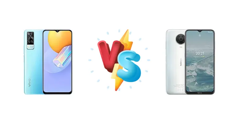 vivo Y31 (2021) vs Nokia G20