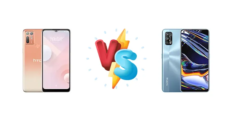 HTC Desire 20+ vs Realme 7 Pro