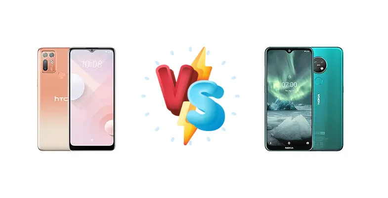 HTC Desire 20+ vs Nokia 7.2